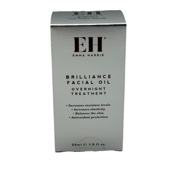 EMMA HARDIE Brilliance Facial Oil Overnight Treatment 1 Fl. oz. - New In Box - Picture 2 of 3